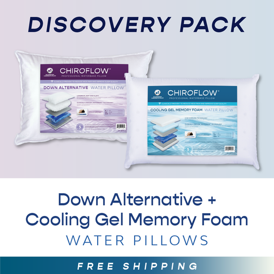 Cooling Gel Memory Foam + Down Alternative (Discovery 2 Pack)