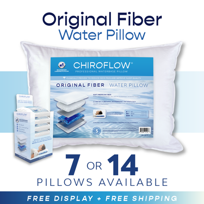 Chiroflow Original Fiber Water Pillows - Multi-Pack Options